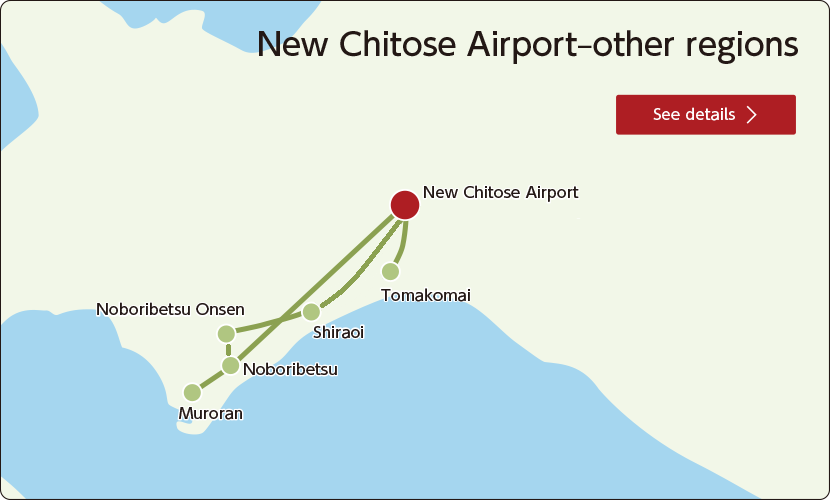 New Chitose Airport-various directions